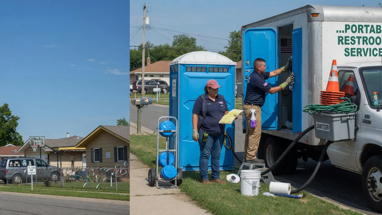 Portable Toilet Rental in Nelsonville, OH near me